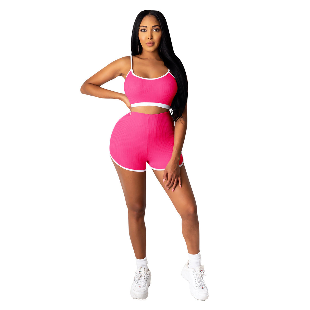 Damer Sportsæt med kurvet beton design Stilla