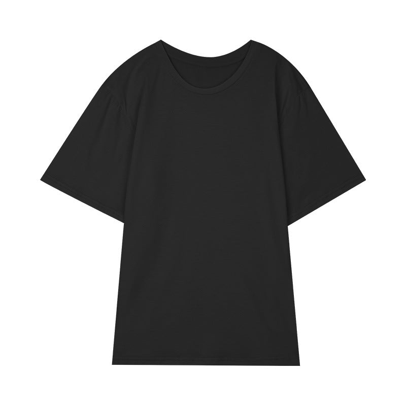 Dame afslappet T-shirt med overdimensioneret snit og blødt bomuldsmateriale Stilla