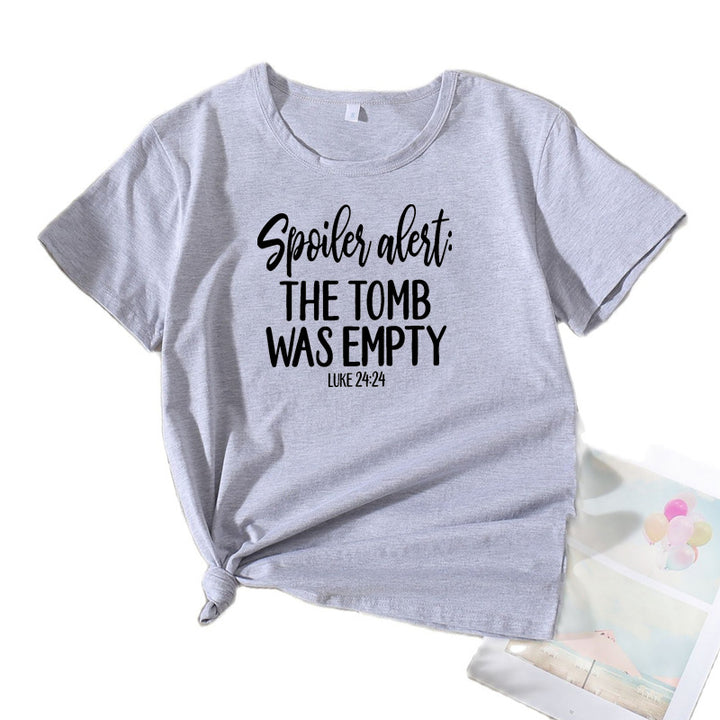 Dame Grafisk Korte Ærmer T-Shirt Stilla