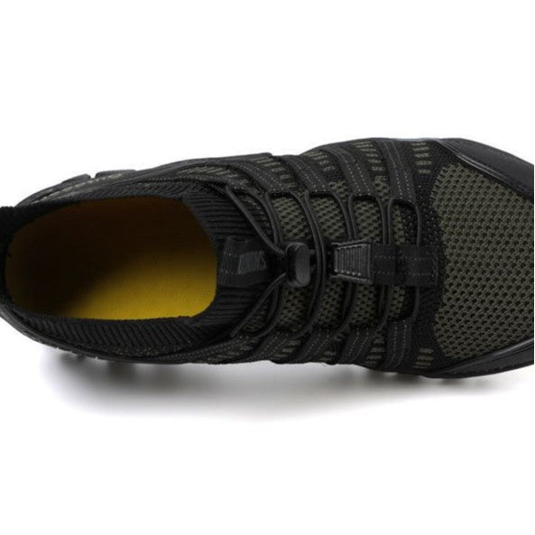 Unisex nan ankelhøj funktions-sneaker med sikkerhedssål, hurtiglukning og profileret gummisål Skovae