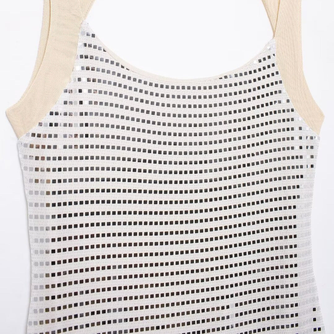 Femme Ærmeløst Cutout Maxikjole Stilla
