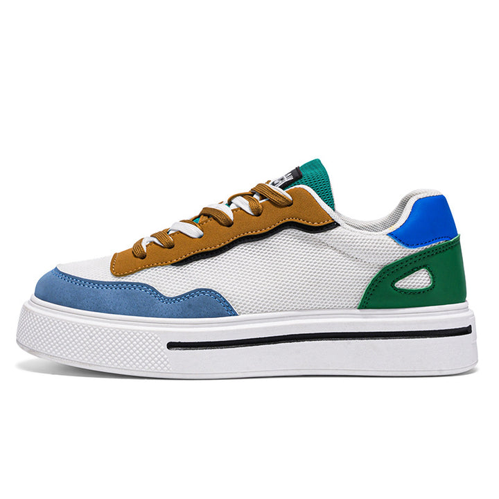 Herrer fritids snørresneakers med innovativt åndbart mesh-design Stilla
