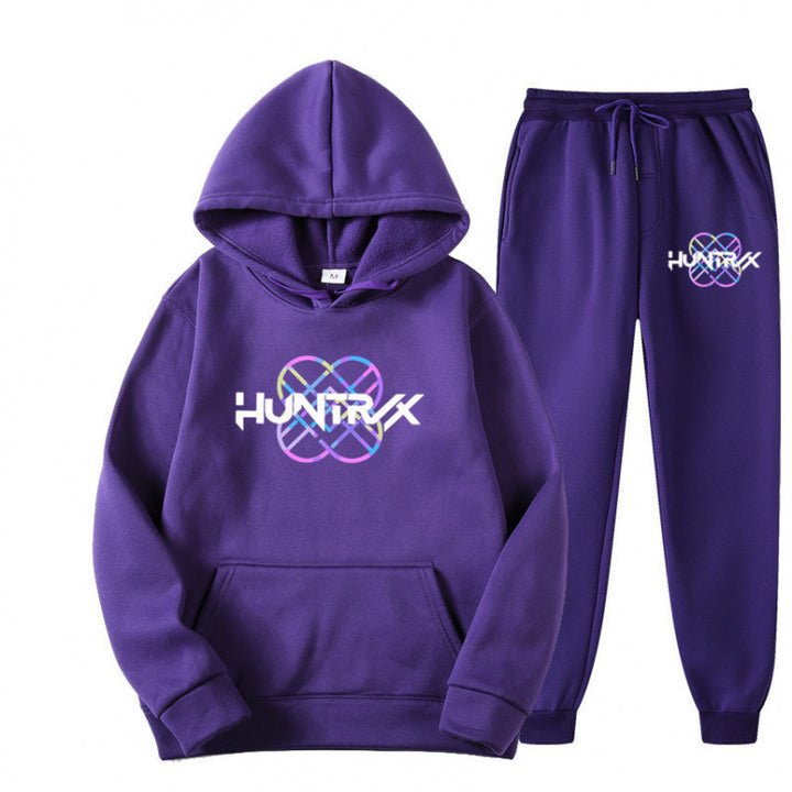 Dame tracksuit med moderne grafisk design og casual fit Skovae