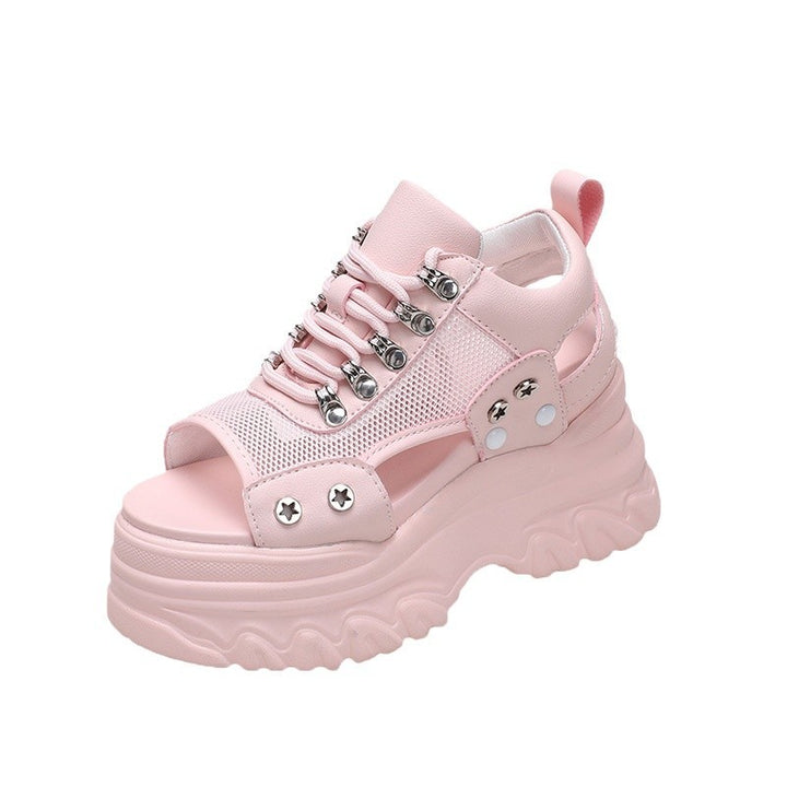 Dame Chunky Sneaker med moderigtigt mesh-overdel og robust plateau Stilla