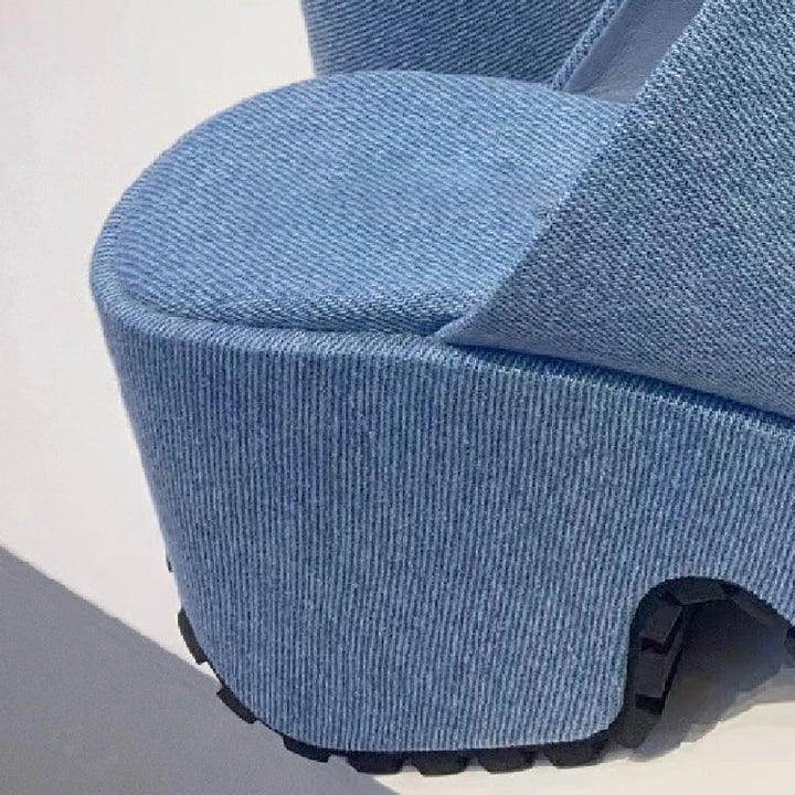 Dame Wedge-Pantoletten med ergonomisk design og skridsikret sål Stilla