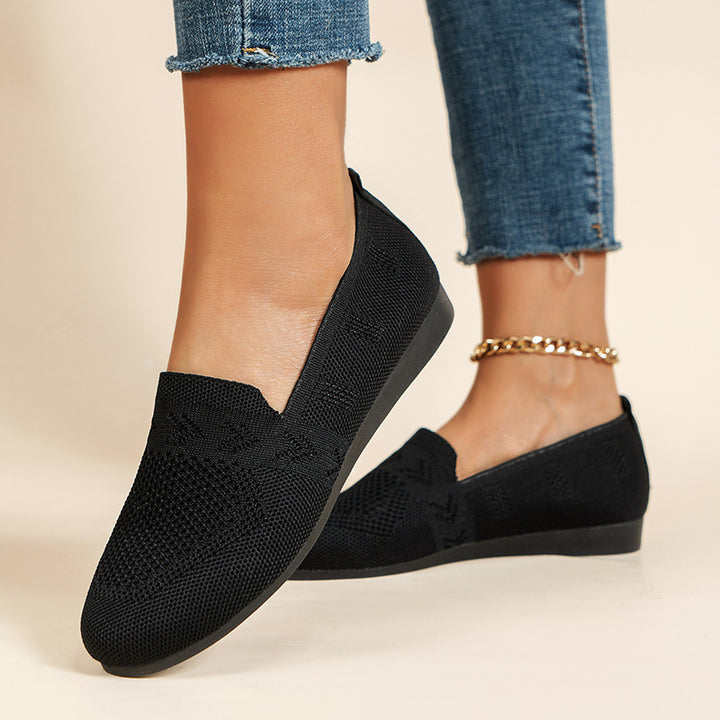 Dame åndbare Slip-On Sneakers Stilla