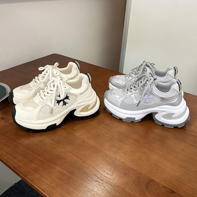 Dame Chunky Sneakers med moderigtig sål og åndbare mesh-detaljer Stilla