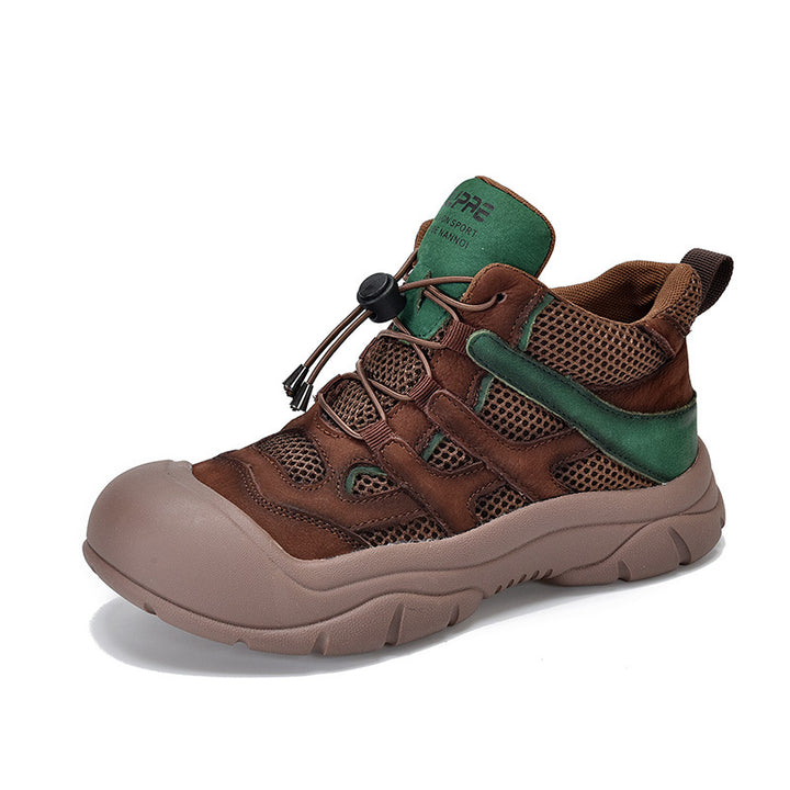 Dame Outdoor-Sport Sneakers med åndbart mesh-overflade og stabil gummisål Stilla