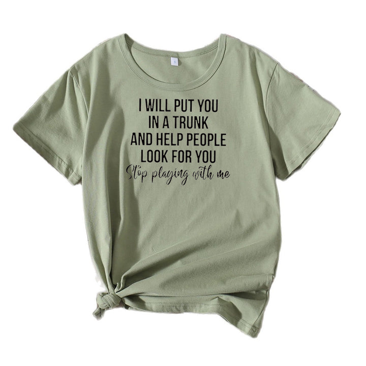 Kvinder Legesyg Grafik T-shirt Stilla