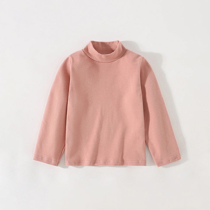 Pige Langærmet Mock Neck Top Stilla
