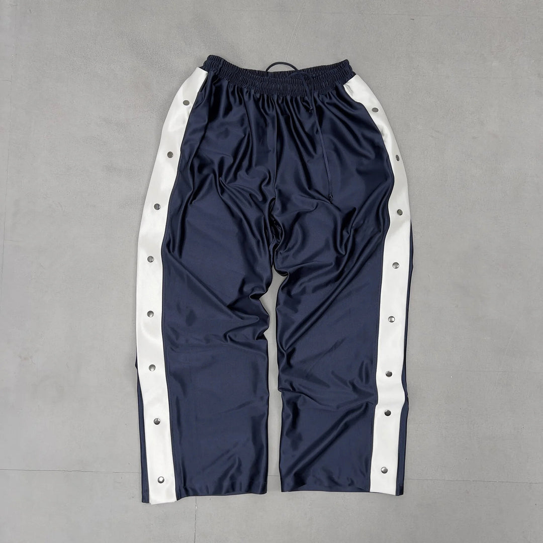 Damer Sporty Snap Button Bukser Skovae