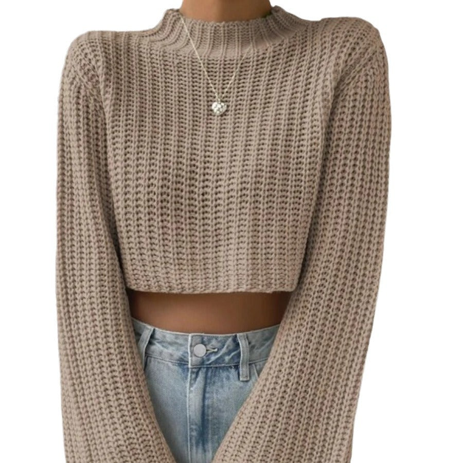 Femme Chunky Knit Rullekravepullover Stilla