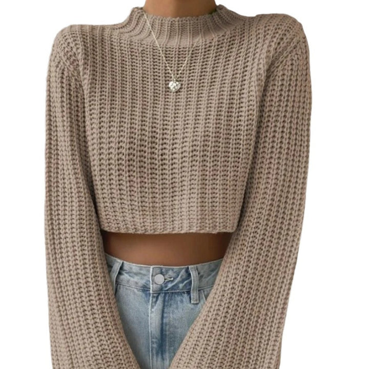 Femme Chunky Knit Rullekravepullover Stilla