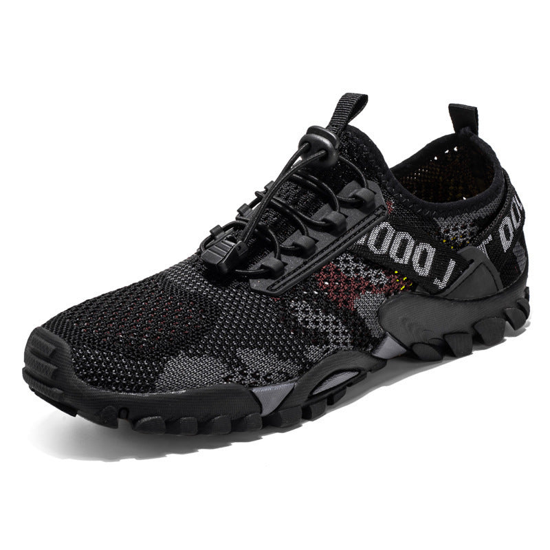 Herrer Outdoor Eventyr Sneakers med Camouflage Design Stilla