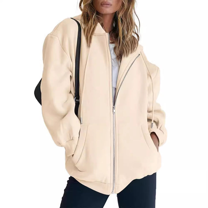 Kvinder Oversized Hoodie Jakke Skovae