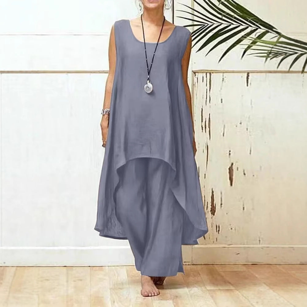 Damer Flydende Tunika Maxi Overall Stilla