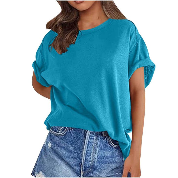 Damer Løs Overstørrelse T-shirt Stilla