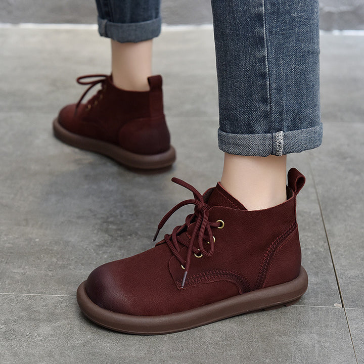 Dame Ankle-Boots med skridsikker sål og blødt indersål Stilla