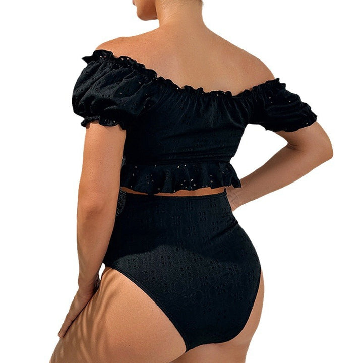 Dame graviditetsbikinisæt med moderne flæse-design Skovae