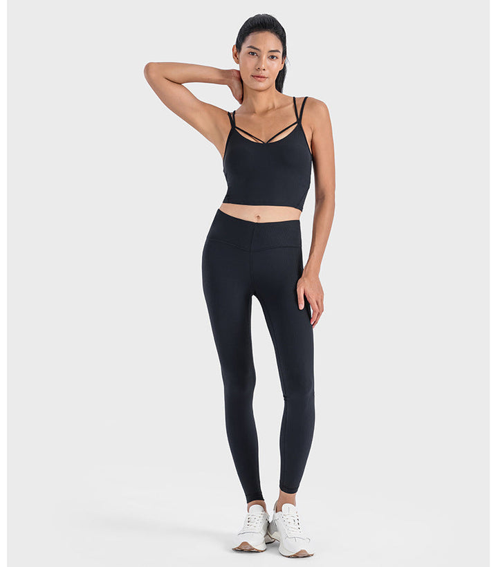 Stilla | Back Yoga Top Åndbar & Figurvenlig