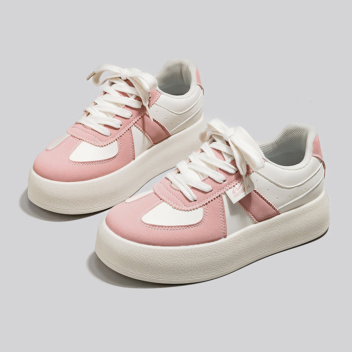 Dame trendy sneakers med skridsikre såler og sportslig dækning Stilla