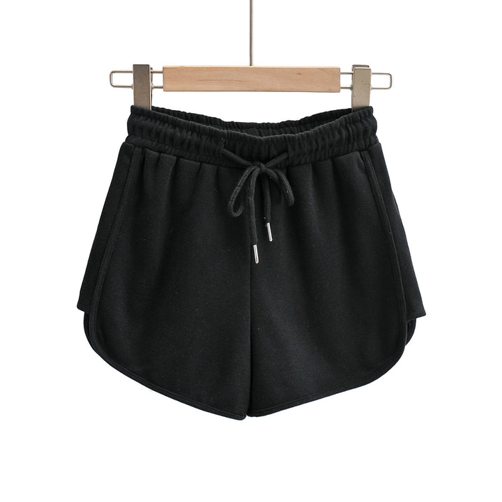 Damer Sportlige fritidsh pants med elastisk talje og sidelommer Stilla