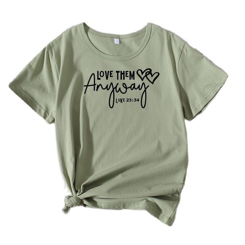 Kvinder Inspirerende Citater Grafik T-Shirt Stilla