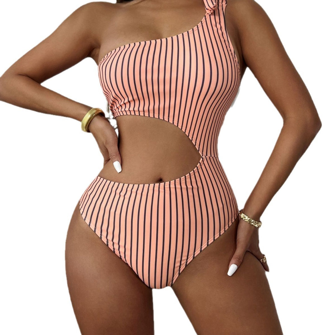 Dame asymmetrisk Cut-Out Badedragt Stilla