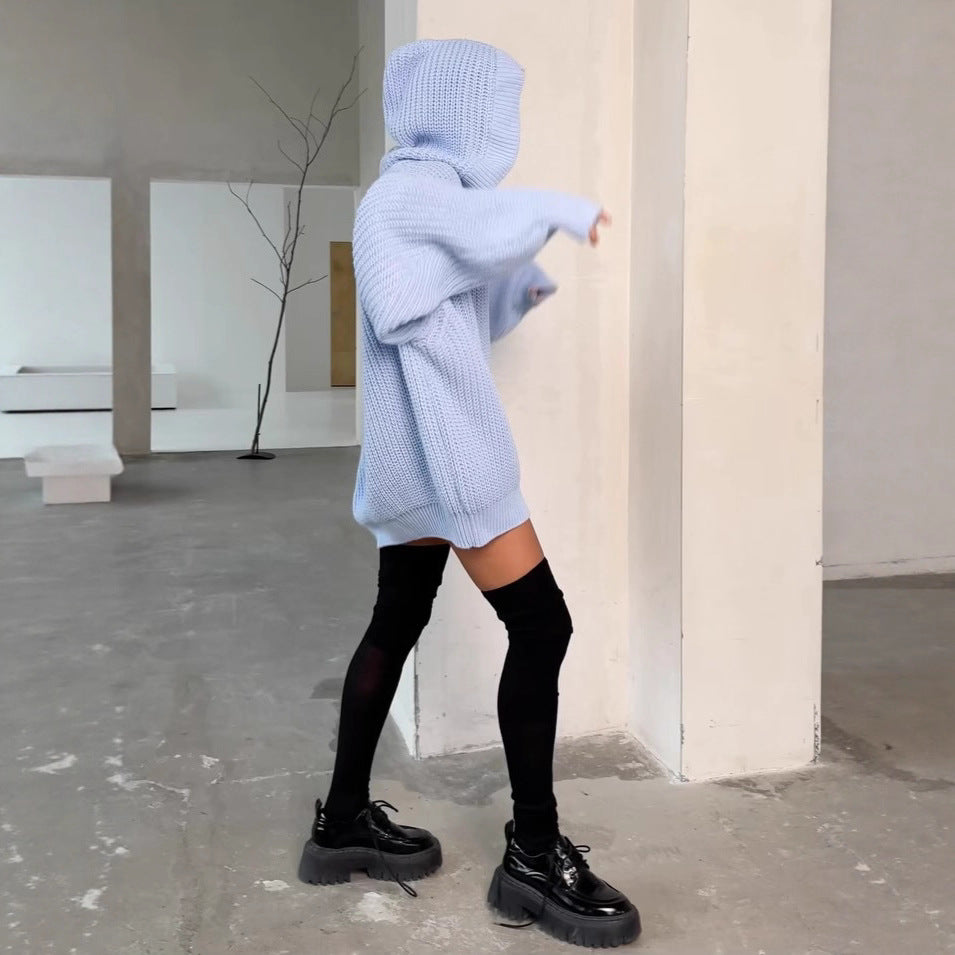 Kvindernes oversized cardigan med knapdesign og blødt materiale Stilla