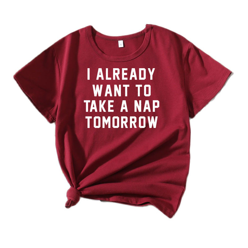 Dame Behageligt Citat T-Shirt Stilla