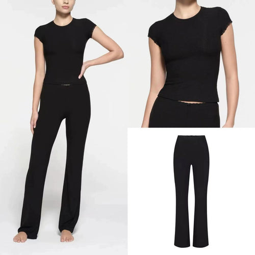Dame Flydende Bootcut-Bukser Stilla