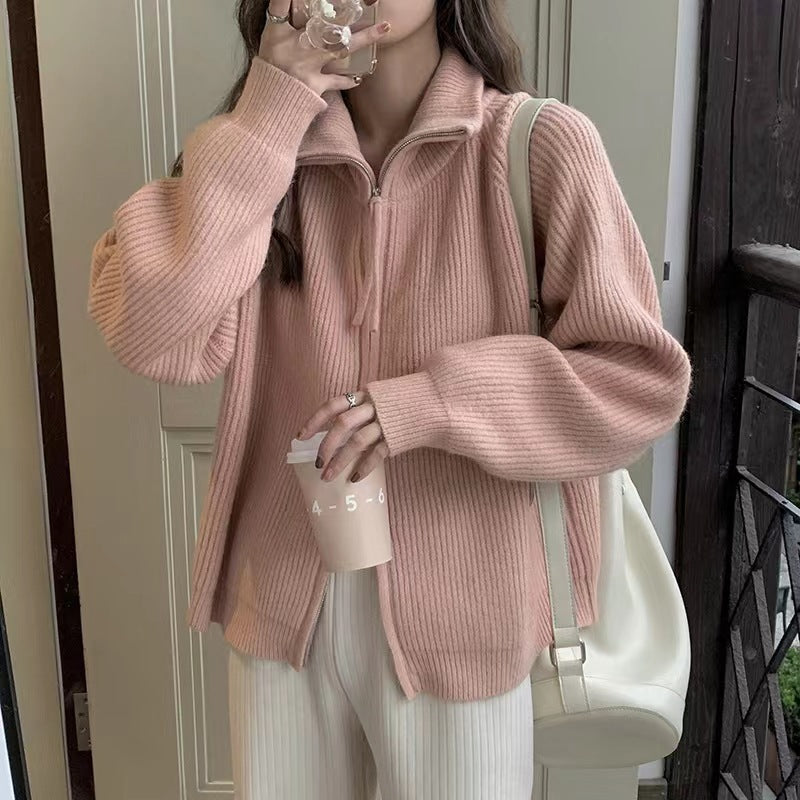 Femme Zip-Up Cardigan Stilla