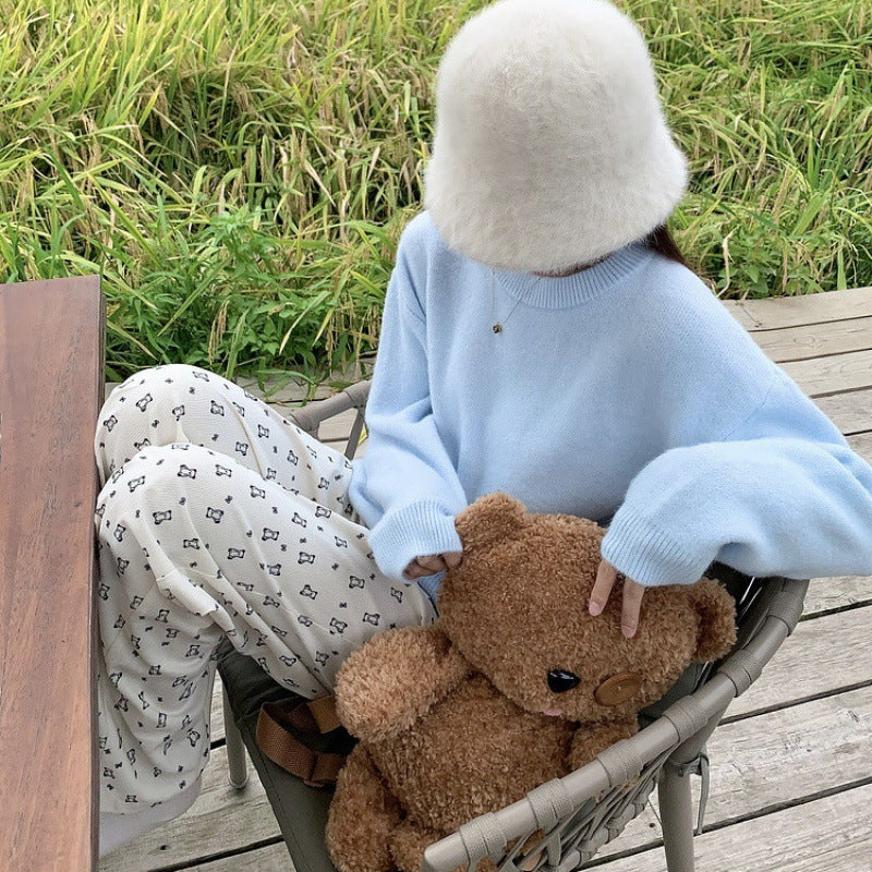Kvinders komfortable strikket sweater med oversized snit Stilla