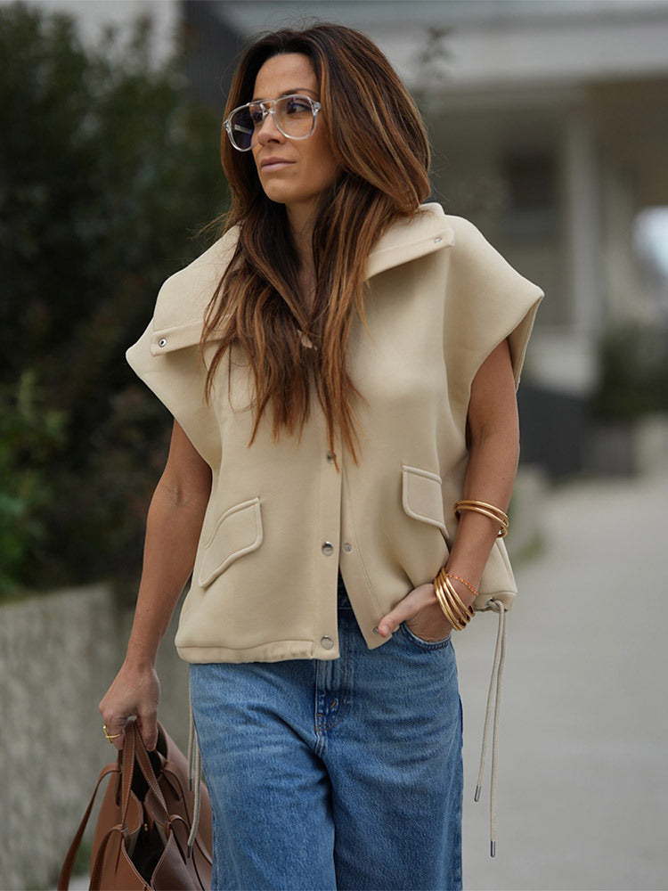 Dame quilted Utility-vest Stilla
