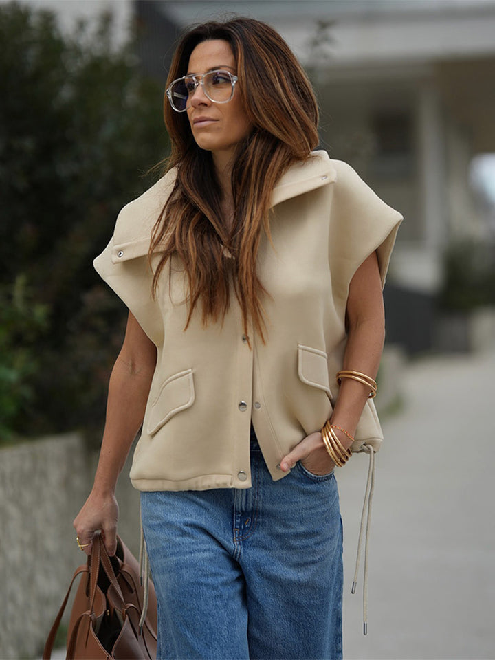 Dame quilted Utility-vest Stilla