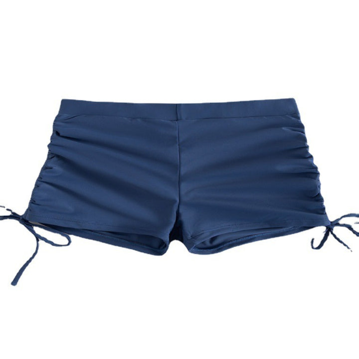 Dame Sporty Bade Shorts med raffineret flæse design Skovae