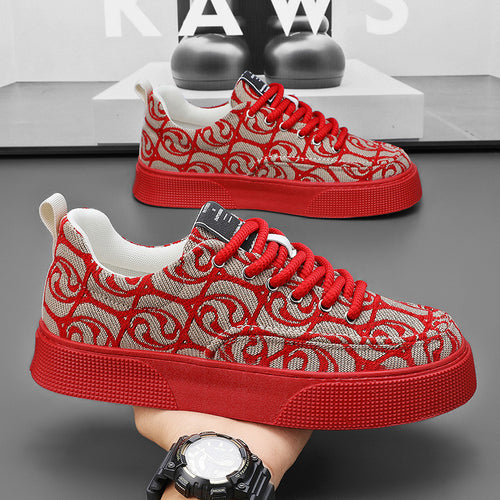 Femme Kunstnerisk Mønstrede Sneakers Stilla