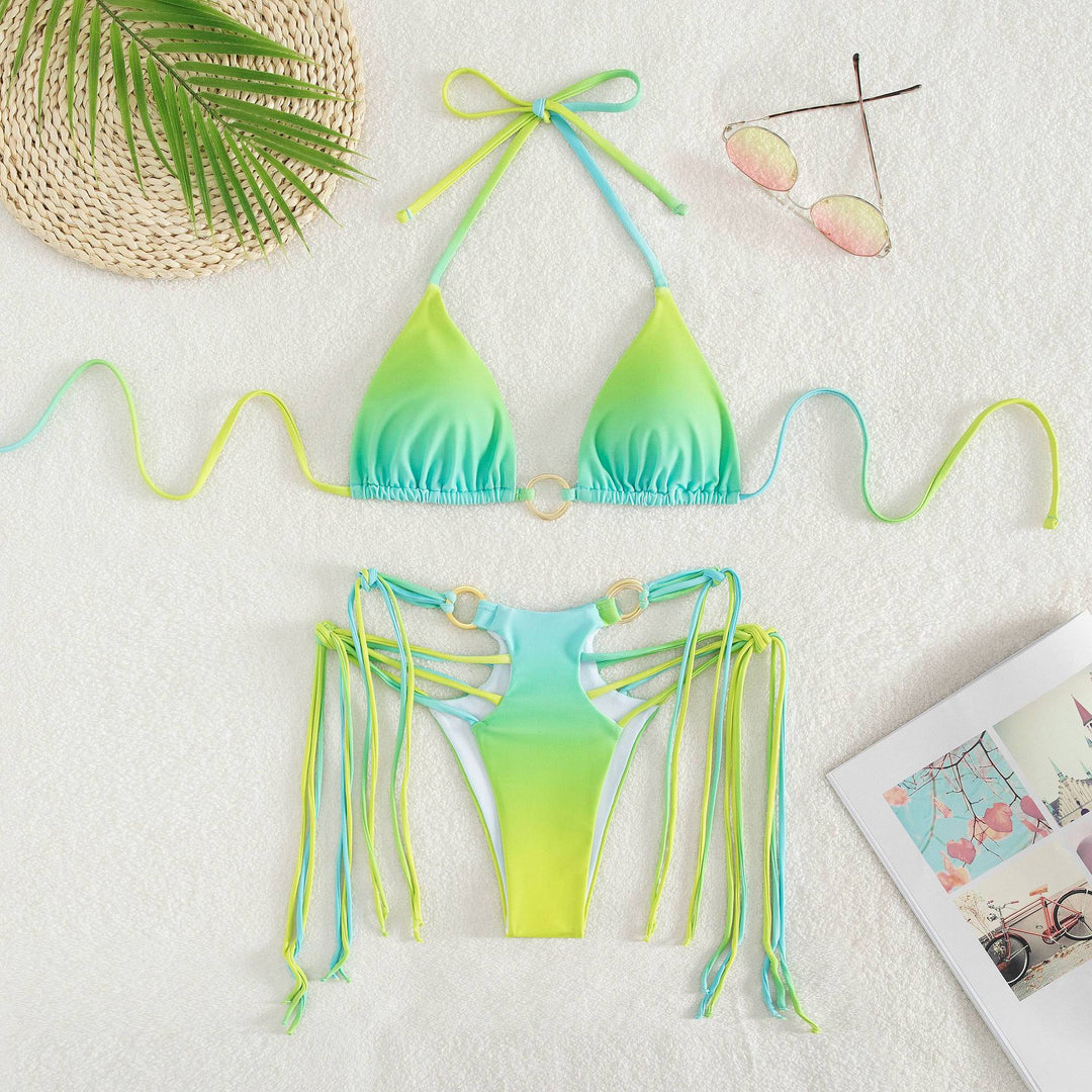 Dame Bikini-sæt med sexy cut-outs og justerbare stropper Stilla