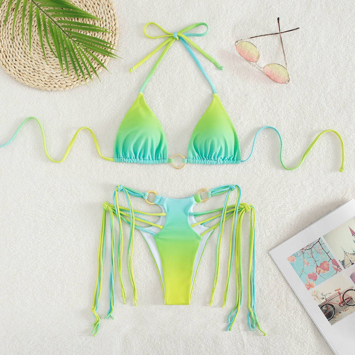 Dame Bikini-sæt med sexy cut-outs og justerbare stropper Stilla