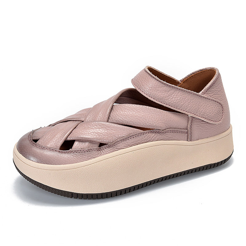 Dame Sandaler med praktisk velcro og trendy rem-design Stilla