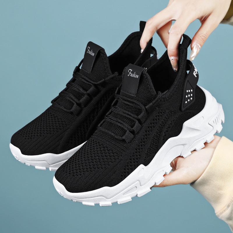 Dame Åndbare Løb-Sneakers med skridsikker Såle og elastisk Overdel Stilla