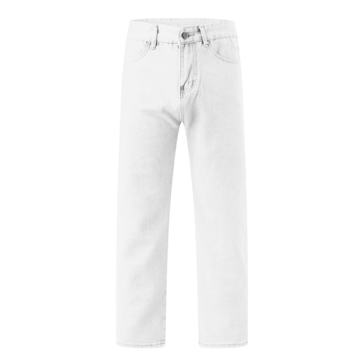 Dame højt skårne jeans i moderne stil Stilla