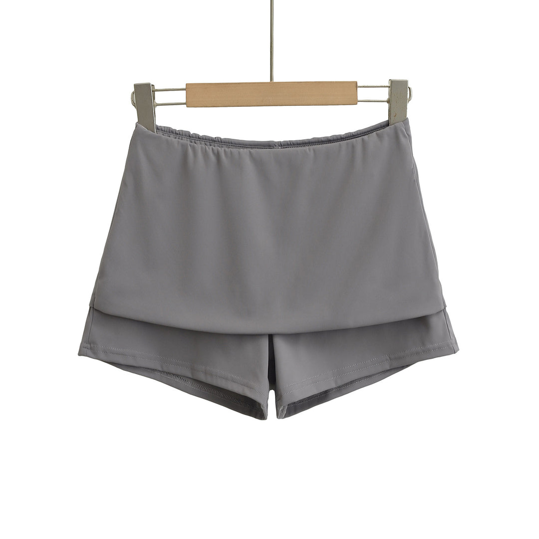 Dame sportshorts med indbygget inderbuxer og elastisk talje Stilla