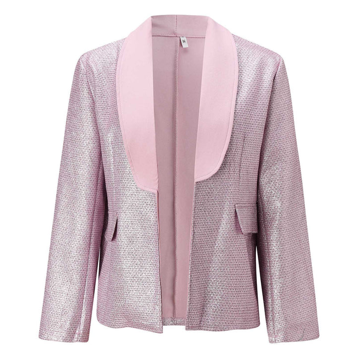 Dame glitrende blazer med luksuriøse detaljer Stilla