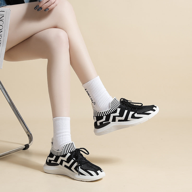 Dame Sporty Socken Sneakers med innovativt strikdesign og ultralet såleprofil Stilla