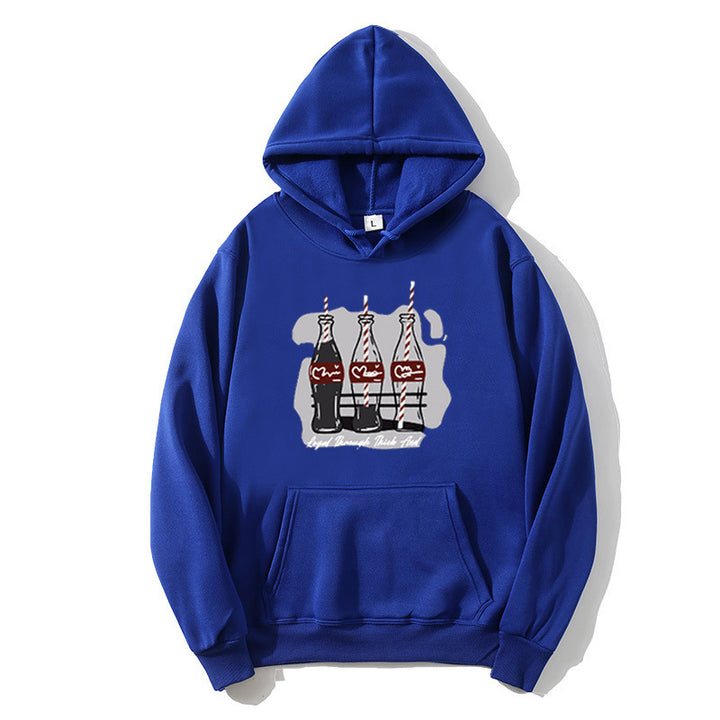 Dame hoodie med legende Coca-Cola flaske motiv Skovae