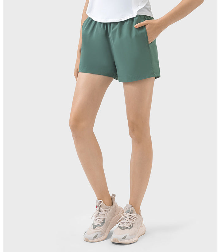 Stilla | Tant Cool Feeling Mini a Line Yoga Shorts Svedetransporterende Letvægts Løbe Trænings Shorts