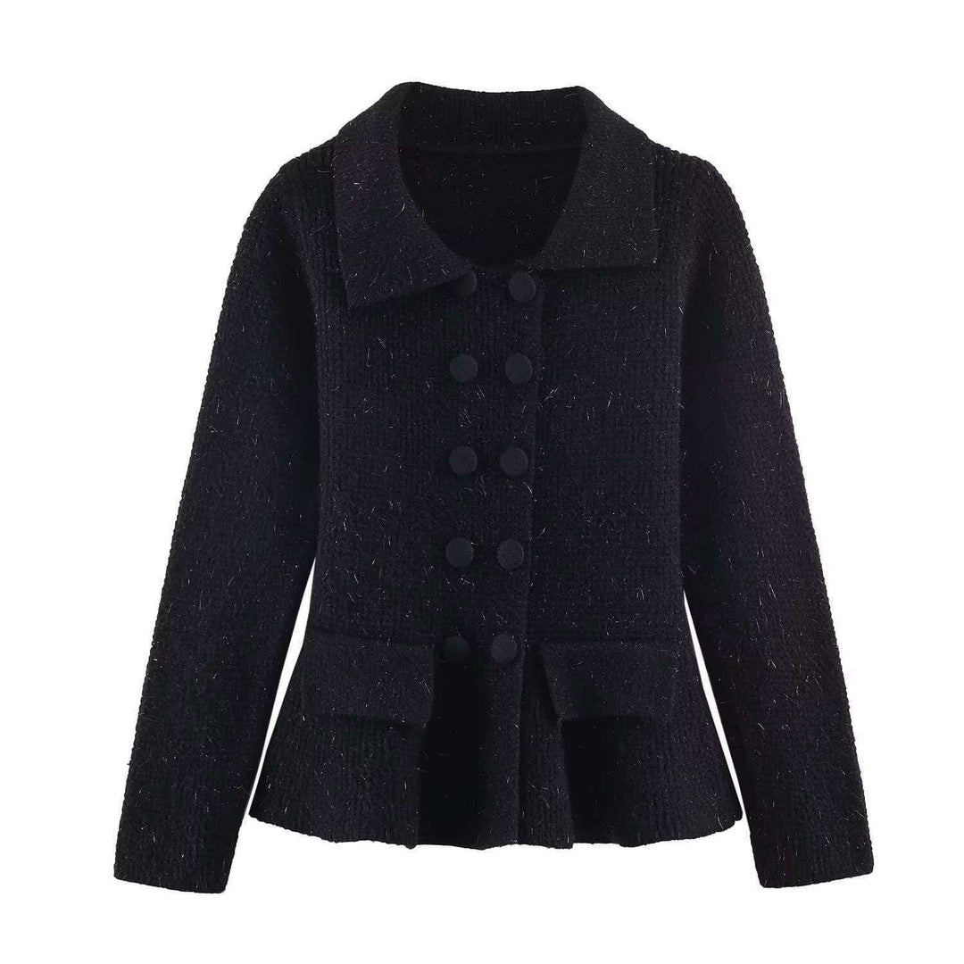 Kvinders afslappede cardigan med en feminin silhuet Stilla