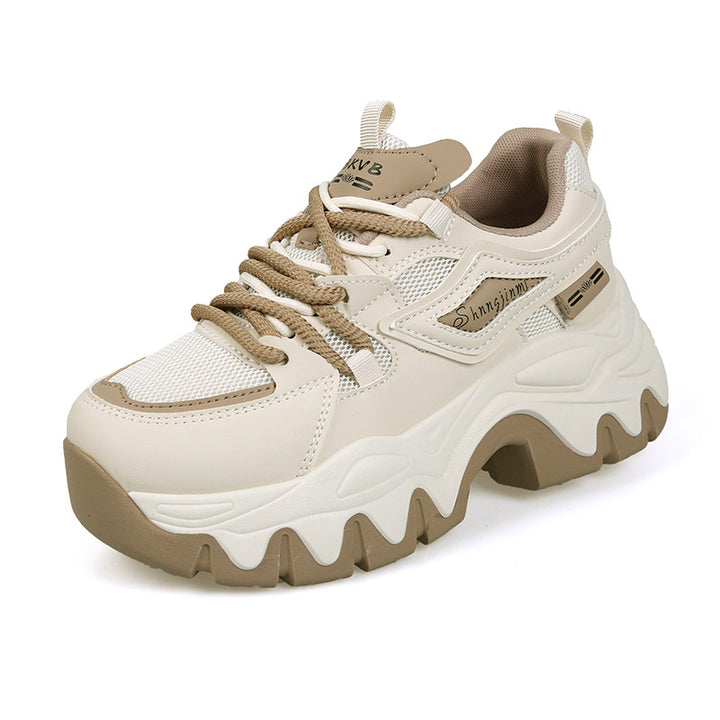 Dame Chunky Sneakers med åndbart mesh-overflade og dämpende sålprofil Stilla