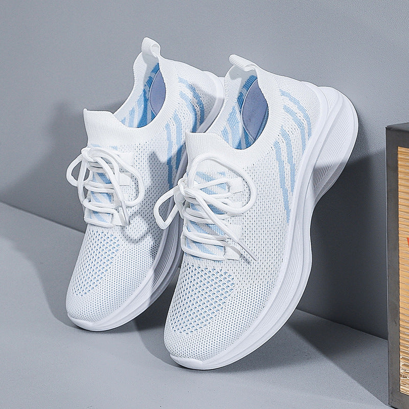 Dame Åndedrætsvenlige Sneakers med fleksibel Sål og moderne Design Stilla